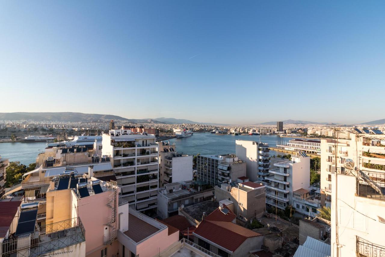פיראוס A Luxury Maisonette With Sea View מראה חיצוני תמונה