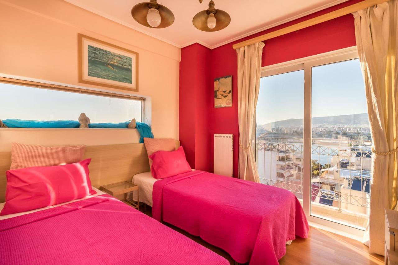 פיראוס A Luxury Maisonette With Sea View מראה חיצוני תמונה