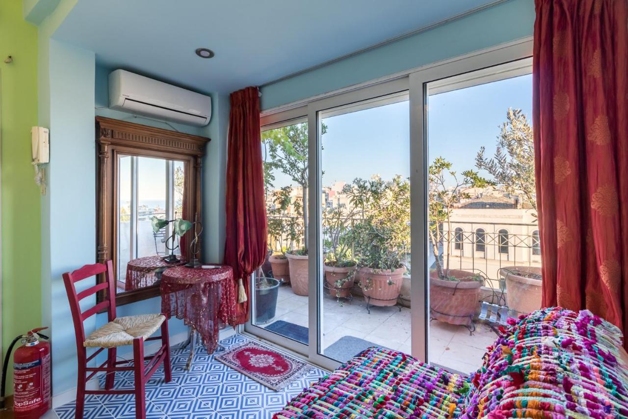 פיראוס A Luxury Maisonette With Sea View מראה חיצוני תמונה